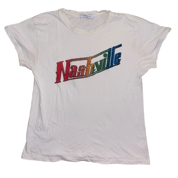 Nashville rainbow Daydreamer graphic T-shirt women’s size medium - Picture 1 of 6